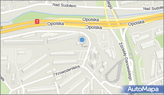 Plac zabaw, Ogródek, Opolska 11, Kraków 31-275 - Plac zabaw, Ogródek