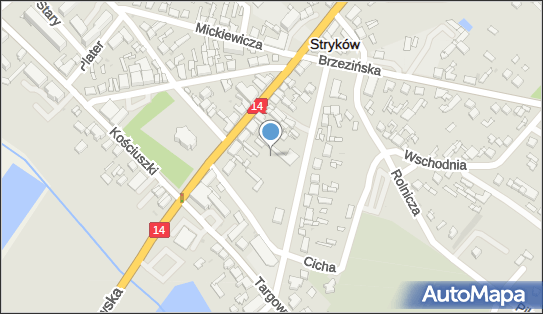 Plac zabaw, Ogródek, Sienkiewicza Henryka 19, Stryków 95-010 - Plac zabaw, Ogródek