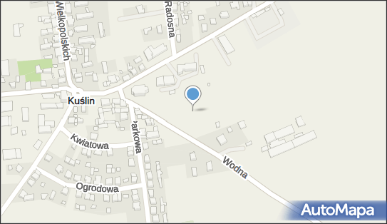 Plac zabaw, Ogródek, Wodna, Kuślin 64-316 - Plac zabaw, Ogródek