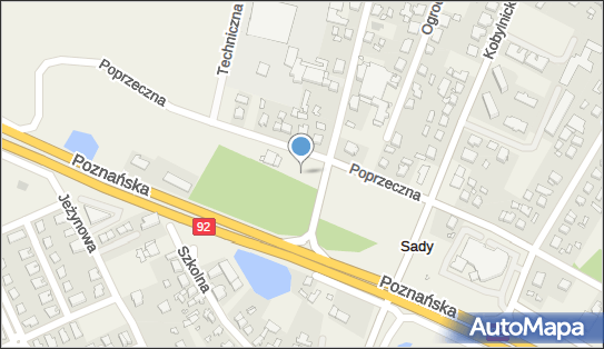 Plac zabaw, Ogródek, Poprzeczna 3, Sady 62-080 - Plac zabaw, Ogródek