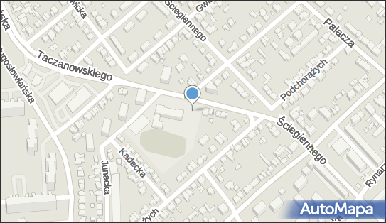 Plac zabaw, Ogródek, Taczanowskiego Edmunda 20, Poznań 60-147 - Plac zabaw, Ogródek