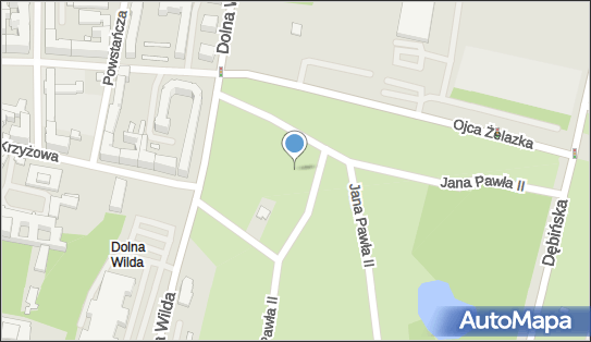 Plac zabaw, Ogródek, Park Jana Pawła II, Poznań od 60-001 do 60-965, od 61-001 do 61-897 - Plac zabaw, Ogródek