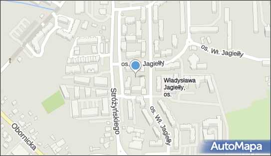 Plac zabaw, Ogródek, Osiedle Króla Władysława Jagiełły 14 60-694 - Plac zabaw, Ogródek