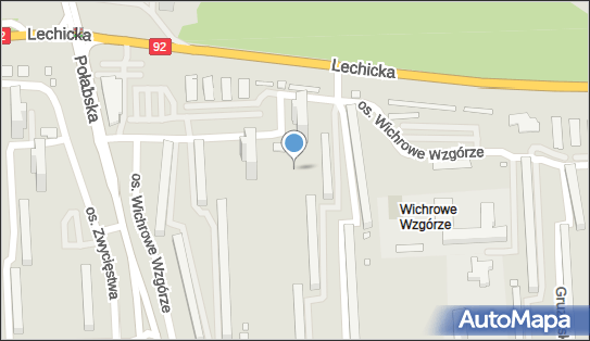 Plac zabaw, Ogródek, Osiedle Wichrowe Wzgórze 128, Poznań 61-699 - Plac zabaw, Ogródek