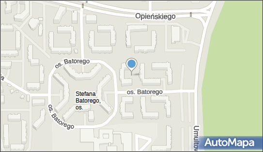 Plac zabaw, Ogródek, Osiedle Stefana Batorego 5a, Poznań 60-687 - Plac zabaw, Ogródek