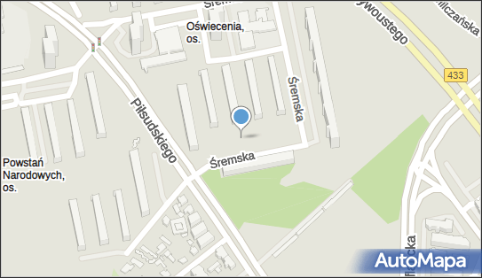 Plac zabaw, Ogródek, Osiedle Oświecenia 77, Poznań 61-209 - Plac zabaw, Ogródek