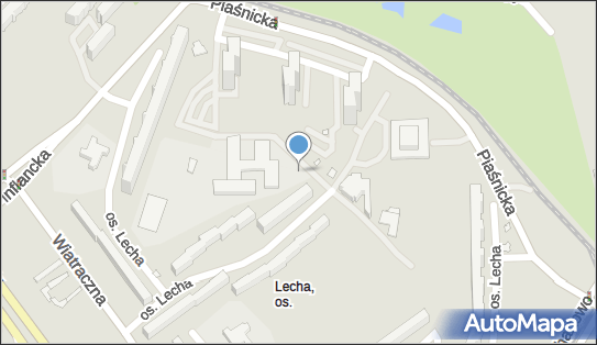 Plac zabaw, Ogródek, Osiedle Lecha 36, Poznań 61-294 - Plac zabaw, Ogródek