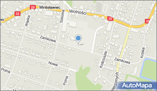 Plac zabaw, Ogródek, Zamkowa 10A, Mirosławiec 78-650 - Plac zabaw, Ogródek
