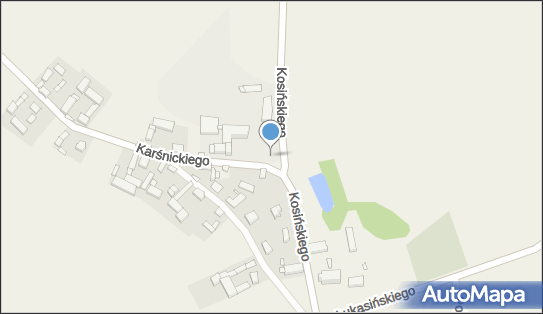 Plac zabaw, Ogródek, Karśnickiego Karola 1, Targowa Górka 62-308 - Plac zabaw, Ogródek