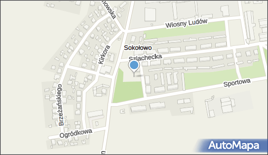 Plac zabaw, Ogródek, Szlachecka 2, Sokołowo 62-300 - Plac zabaw, Ogródek