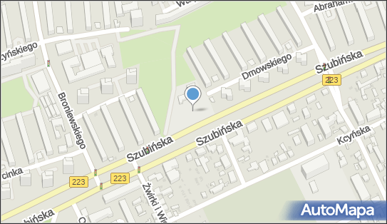 Plac zabaw, Ogródek, Dmowskiego Romana 11, Bydgoszcz 85-319 - Plac zabaw, Ogródek