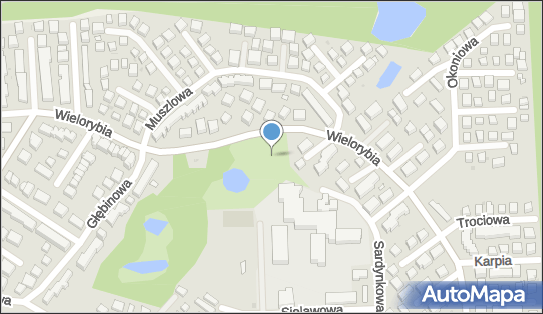 Plac zabaw, Ogródek, Pstrągowa 6, Bydgoszcz 85-435 - Plac zabaw, Ogródek
