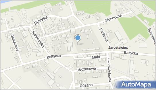 Plac zabaw, Ogródek, Bałtycka 66, Jarosławiec 76-107 - Plac zabaw, Ogródek