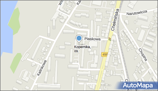 Plac zabaw, Ogródek, Piaskowa 1, Grudziądz 86-300 - Plac zabaw, Ogródek