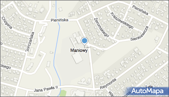 Plac zabaw, Ogródek, Szkolna, Maniowy 34-436 - Plac zabaw, Ogródek