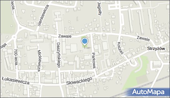 Plac zabaw, Ogródek, Parkowa, Strzyżów 38-100 - Plac zabaw, Ogródek