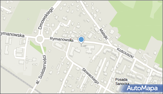 Plac zabaw, Ogródek, Rymanowska 17, Sanok 38-500 - Plac zabaw, Ogródek