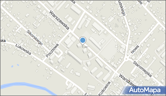 Plac zabaw, Ogródek, Warszawska 35a, Międzyrzec Podlaski 21-560 - Plac zabaw, Ogródek