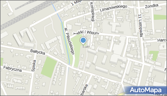 Plac zabaw, Ogródek, Franciszka Żwirki i Stanisława Wigury 15A 05-825 - Plac zabaw, Ogródek