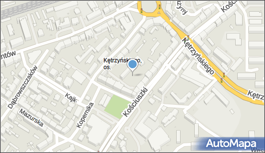 Plac zabaw, Ogródek, Kopernika Mikołaja 35a, Olsztyn 10-512 - Plac zabaw, Ogródek