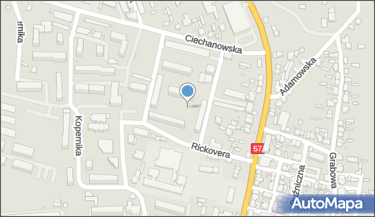 Plac zabaw, Ogródek, Ciechanowska 3B, Maków Mazowiecki 06-200 - Plac zabaw, Ogródek