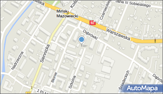 Plac zabaw, Ogródek, Szkolna 4, Mińsk Mazowiecki 05-300 - Plac zabaw, Ogródek