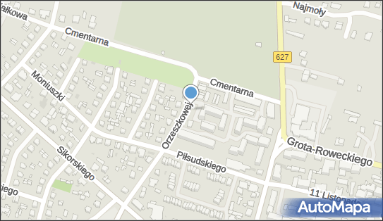 Plac zabaw, Ogródek, Orzeszkowej Elizy 5, Ostrów Mazowiecka 07-300 - Plac zabaw, Ogródek