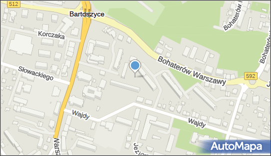 Plac zabaw, Ogródek, Bohaterów Warszawy592 29A, Bartoszyce 11-200 - Plac zabaw, Ogródek