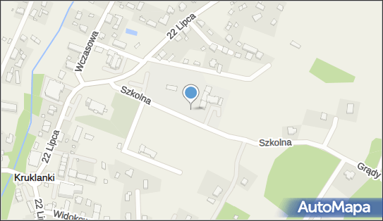 Plac zabaw, Ogródek, Szkolna, Kruklanki 11-612 - Plac zabaw, Ogródek