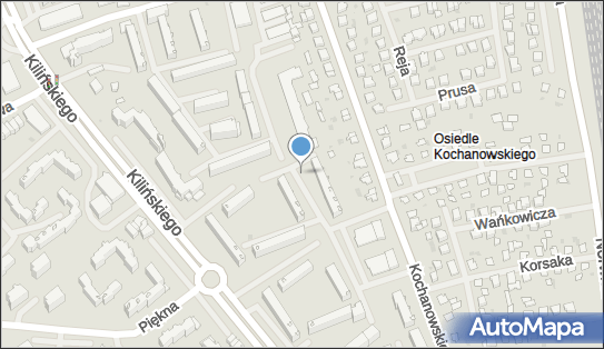 Plac zabaw, Ogródek, Kochanowskiego Jana 42, Ełk 19-300 - Plac zabaw, Ogródek