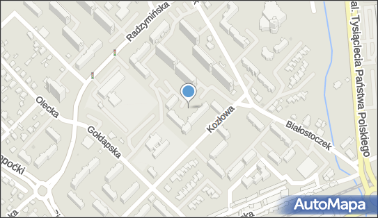 Plac zabaw, Ogródek, Kozłowa 33, Białystok 15-868 - Plac zabaw, Ogródek