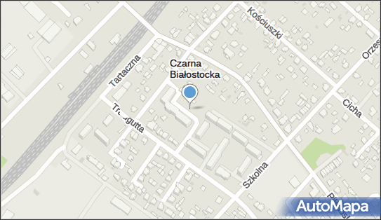 Plac zabaw, Ogródek, Waryńskiego Ludwika 1, Czarna Białostocka 16-020 - Plac zabaw, Ogródek