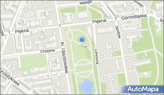 Plac zabaw, Ogródek, Aleje Ujazdowskie, Warszawa - Plac zabaw, Ogródek