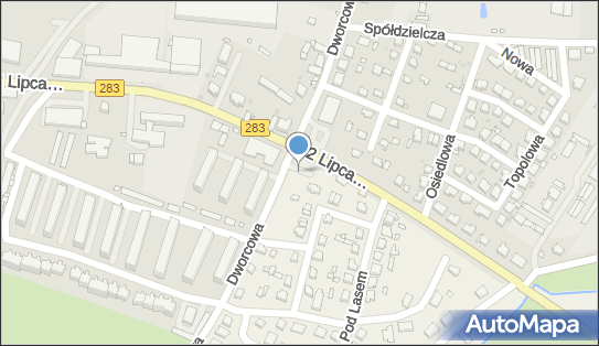 Plac zabaw, Ogródek, Dworcowa, Kożuchów 67-120 - Plac zabaw, Ogródek