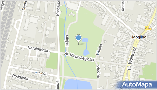 Plac zabaw, Ogródek, Park Miejski, Mogilno 88-300 - Plac zabaw, Ogródek
