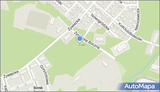 Plac zabaw, Ogródek, Żywiecka Boczna, Kraków 30-424 - Plac zabaw, Ogródek