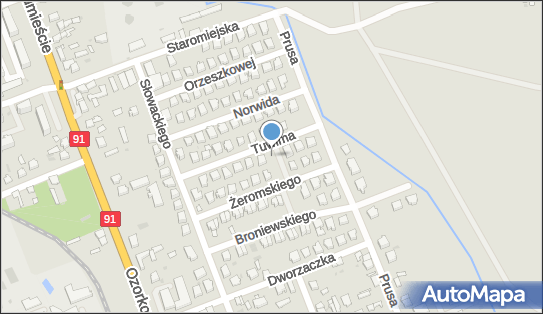 Plac zabaw, Ogródek, Krasickiego Ignacego, bp., Łęczyca 99-100 - Plac zabaw, Ogródek