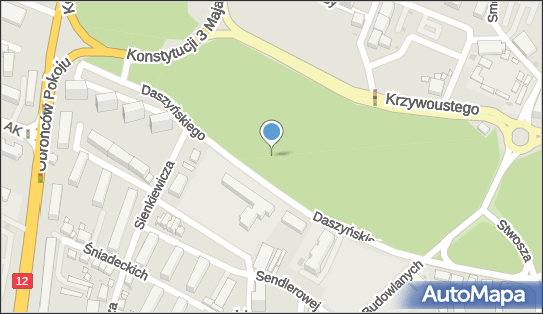 Plac zabaw, Ogródek, Daszyńskiego Ignacego, Głogów 67-200 - Plac zabaw, Ogródek
