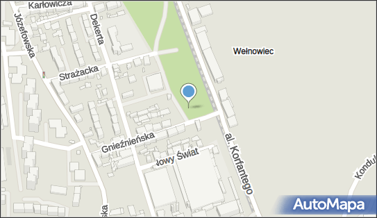 Plac zabaw, Ogródek, Gnieźnieńska, Katowice 40-143 - Plac zabaw, Ogródek