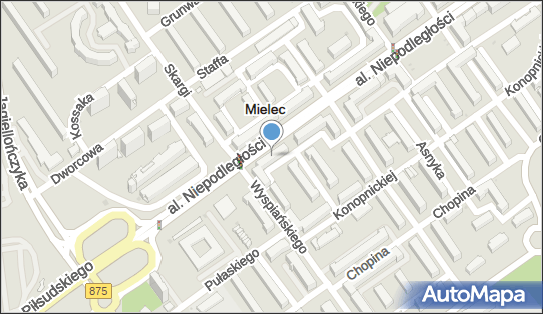 Planet Cash - Bankomat, al. Niepodległości 4, Mielec 39-300