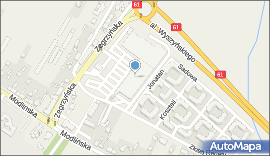 Planet Cash - Bankomat, Zegrzyńska 7, Jabłonna 05-110