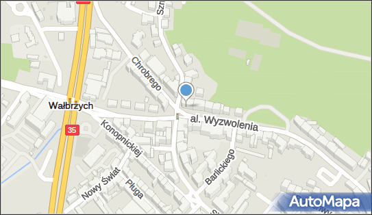 Planet Cash - Bankomat, al. Wyzwolenia 2, Wałbrzych 58-300, godziny otwarcia