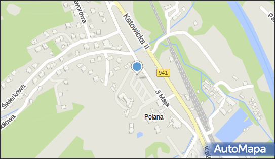 Kolej Linowa Czantoria - Parking, 3 Maja 130, Ustroń 43-450 - Płatny-niestrzeżony - Parking