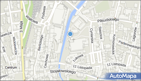 Na górze centrum handlowego Klimczok, Cyniarska 11, Bielsko-Biała - Płatny-niestrzeżony - Parking