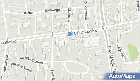Parking Płatny-niestrzeżony, Człuchowska, Warszawa 01-360, 01-380 - Płatny-niestrzeżony - Parking