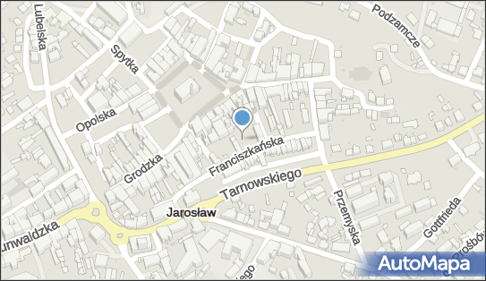 Parking Płatny-niestrzeżony, Franciszkańska 1, Jarosław 37-500 - Płatny-niestrzeżony - Parking