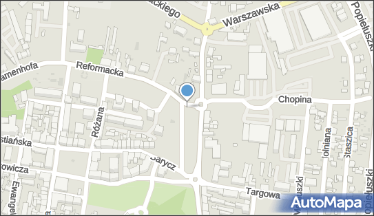 Parking Płatny-niestrzeżony, Reformacka, Wieluń 98-300 - Płatny-niestrzeżony - Parking