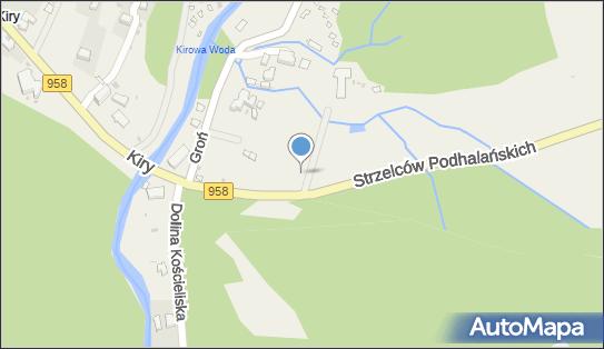 Parking Płatny-niestrzeżony, Strzelców Podhalańskich958 34-511 - Płatny-niestrzeżony - Parking
