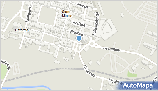 Parking Płatny-niestrzeżony, Plac Wolności, Zamość - Płatny-niestrzeżony - Parking