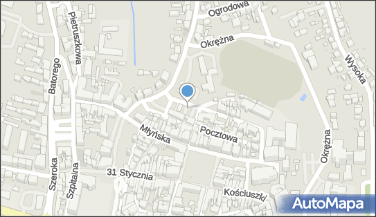 Parking Płatny-niestrzeżony, Pocztowa 20, Chojnice 89-600 - Płatny-niestrzeżony - Parking
